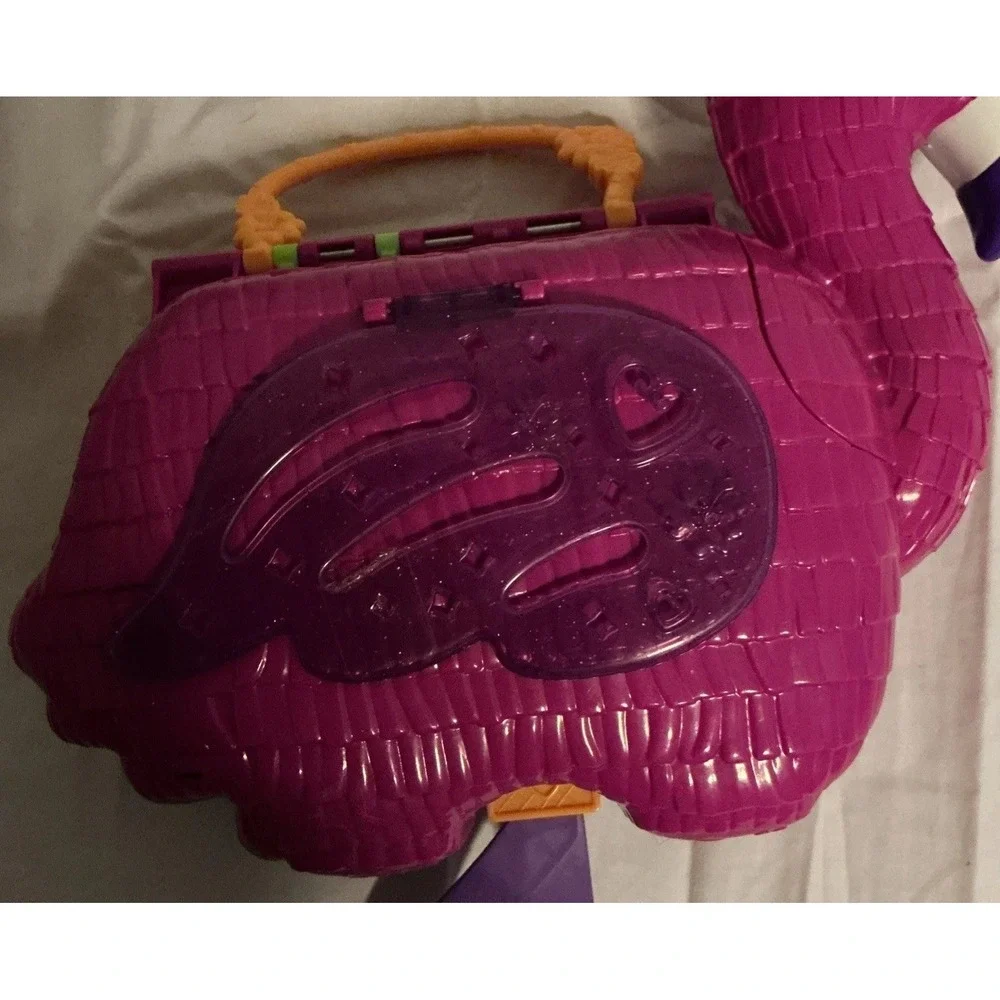 Polly Pocket Flamingo Party Large Playset With 1 Doll And‎ A Seal